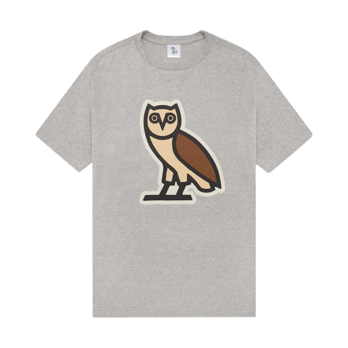 OVO Bubble Owl Tee Heather Grey (USED) | Vitnage Clothing Store Canada