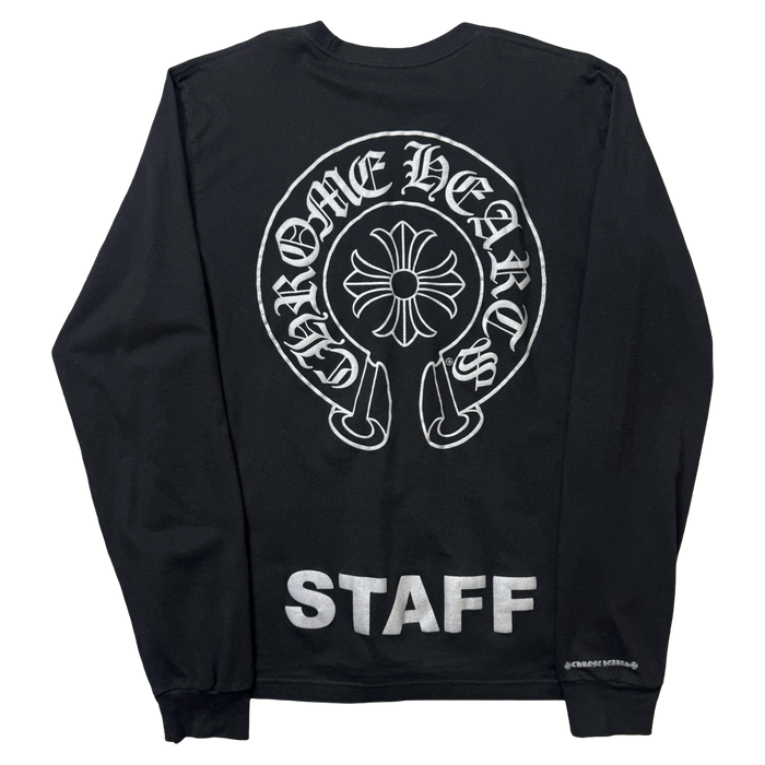 Chrome Hearts Horseshoe Staff Longsleeve | Vitnage Clothing Store Canada