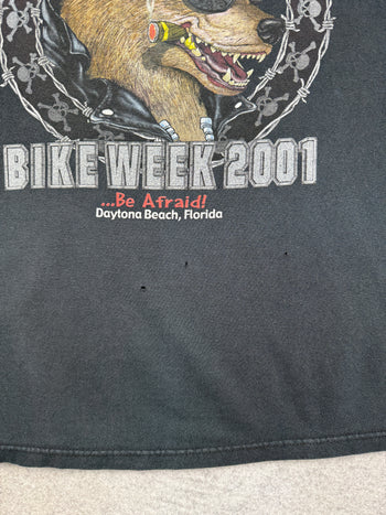 Vintage Daytona Bike Week 2001 Tee Black