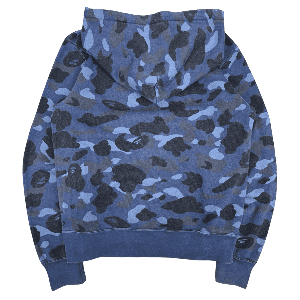 BAPE Color Camo Pullover Hoodie Navy (USED)