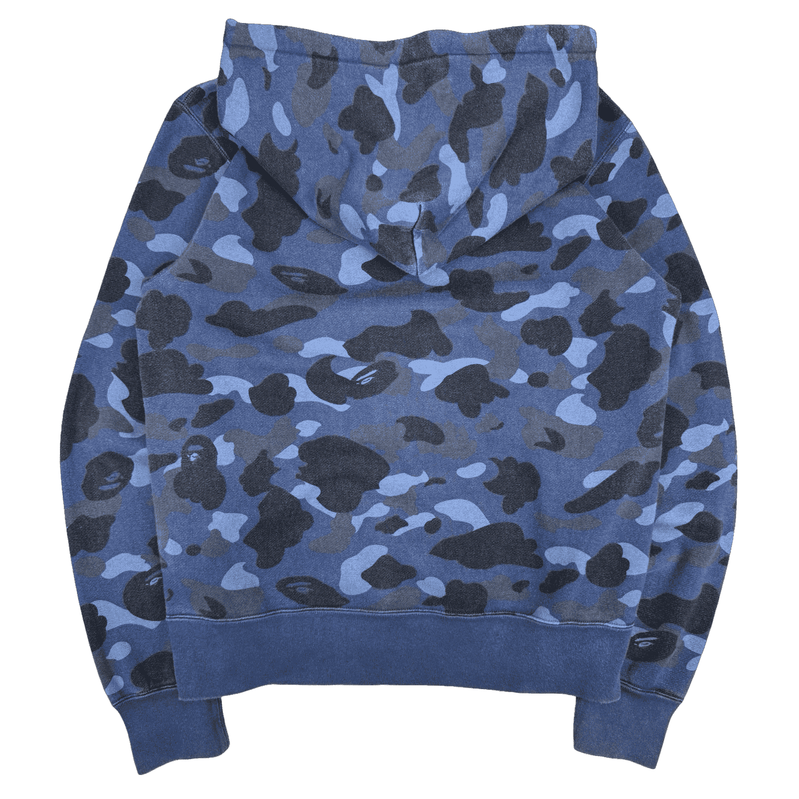 BAPE Color Camo Pullover Hoodie Navy (USED)