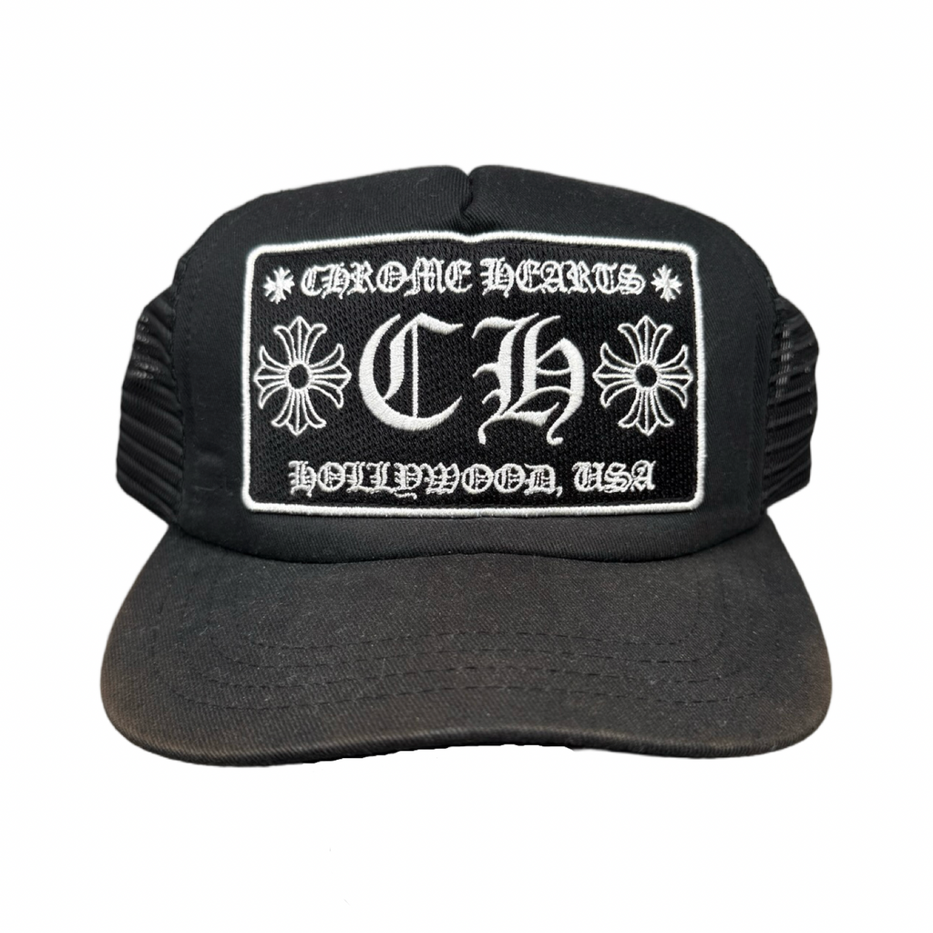 Chrome Hearts CH Hollywood Trucker Hat