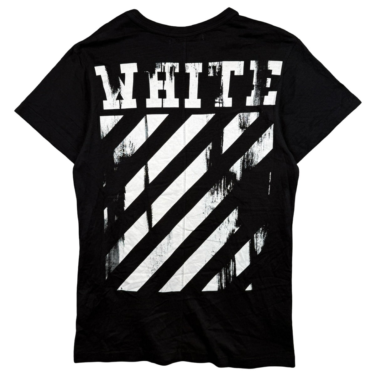 OFF-WHITE Caravaggio Painted Tee Black (USED)