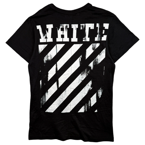 OFF-WHITE Caravaggio Painted Tee Black (USED)
