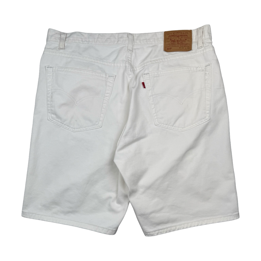 Vintage Levi's 505 Regular Fit Shorts White