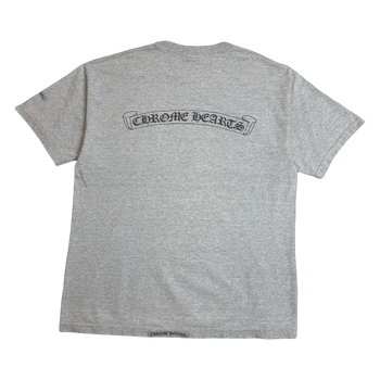 Vintage Chrome Hearts Big Scroll Tee Grey