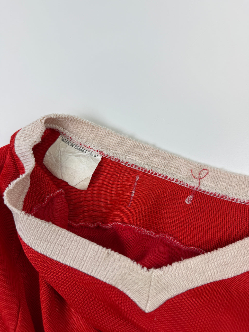 Vintage Distressed Montreal Canadiens Hockey Jersey