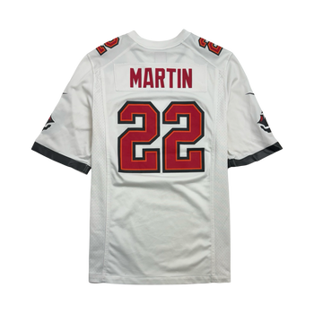 (L) NFL Tampa Bay Buccaneers Doug Martin Football Jersey White