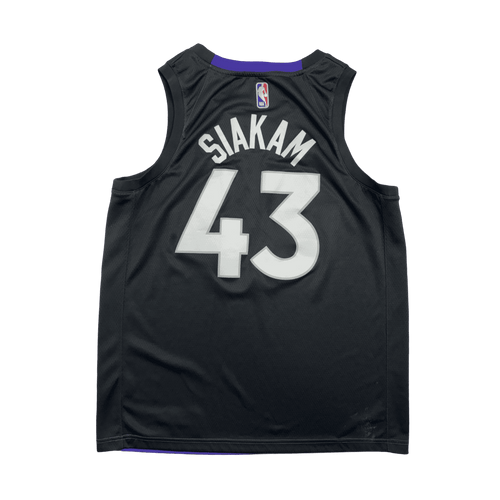 (L) Nike Toronto Raptors Pascal Siakam Jersey Purple | Vintage Clothing Store Canada