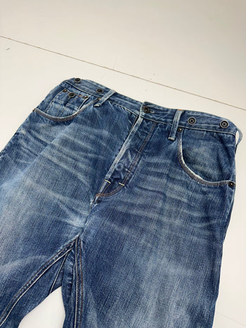 Vintage Y2K Evisu Double Seagull Denim Jeans