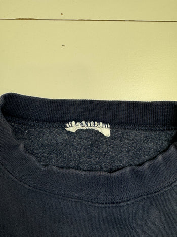 (M) Vintage Irish Notre Dame Sweatshirt Navy