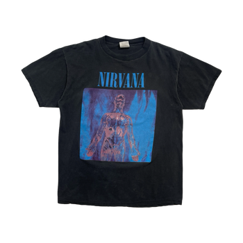 Vintage '92 Nirvana Sliver Tee Black