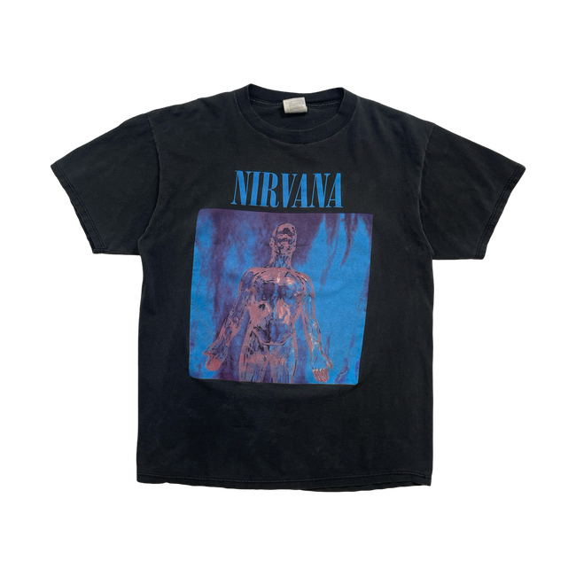 Vintage '92 Nirvana Sliver Tee Black