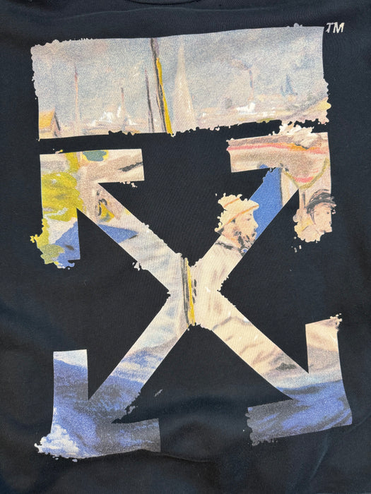 Off-White Main Label Sweater Black (USED) | Vitnage Clothing Store Canada