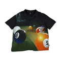 Stussy Pool Hall Rayon Button-up Shirt Black (USED)