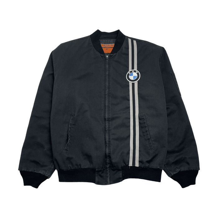 (L) Vintage BMW Bomber Jacket Black | Vitnage Clothing Store Canada