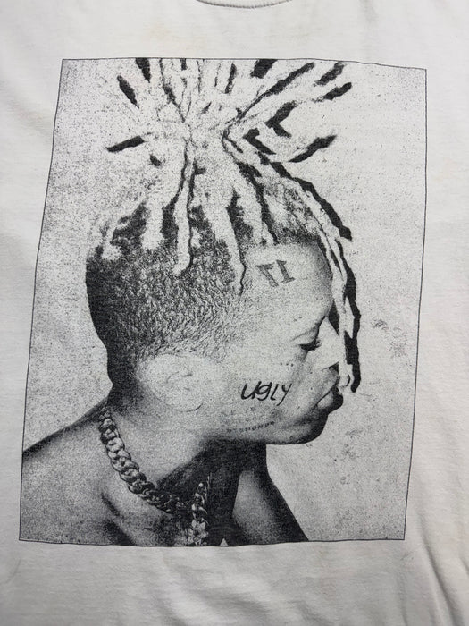 XXXtentacion Bad Vibes Forever Album Cover Tee White | Vitnage Clothing Store Canada