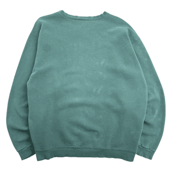 Vintage 90s Nike Mini Side Swoosh Sweatshirt Green