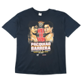 Vintage 2007 Pacquiao vs Barrera Fight Promo Tee Black