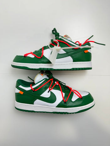 Nike Dunk Low Off-White Pine Green (USED)