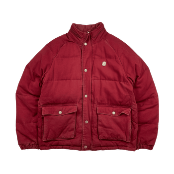 Billionaire Boys Club Canvas Puffer Jacket Red (USED)