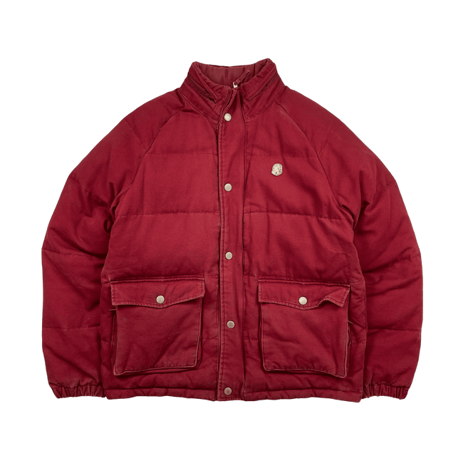 Billionaire Boys Club Canvas Puffer Jacket Red (USED)