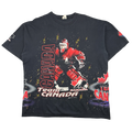 Vintage Team Canada Hockey AOP Tee Black