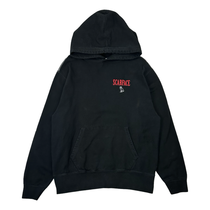OVO x Scarface Hoodie Black (USED) | Vitnage Clothing Store Canada