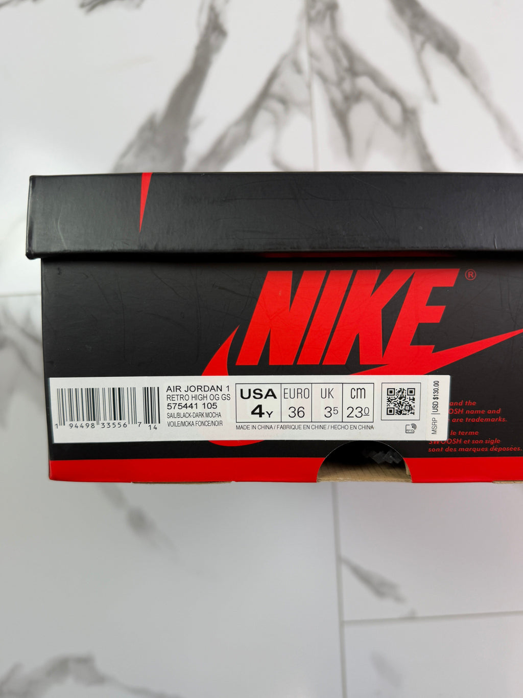 Air Jordan 1 Retro High GS Dark Mocha (USED)