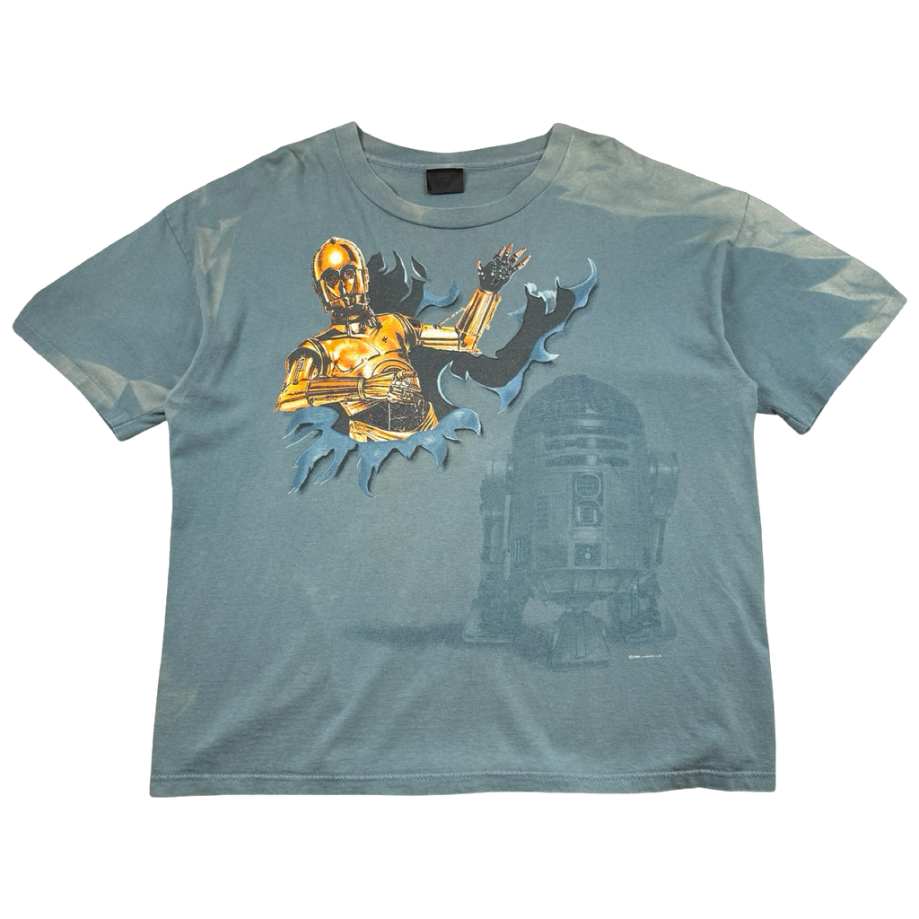 Vintage Star Wars C-3PO Tee Teal
