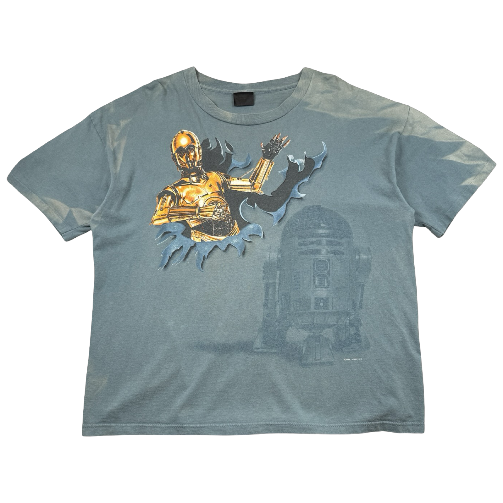 Vintage Star Wars C-3PO Tee Teal