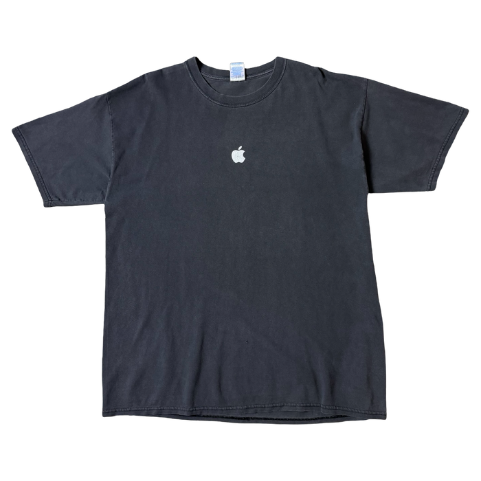 Vintage Faded Apple Promo Tee Black | Vitnage Clothing Store Canada