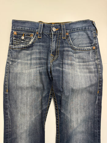 True Religion Straight Fit Denim Pants