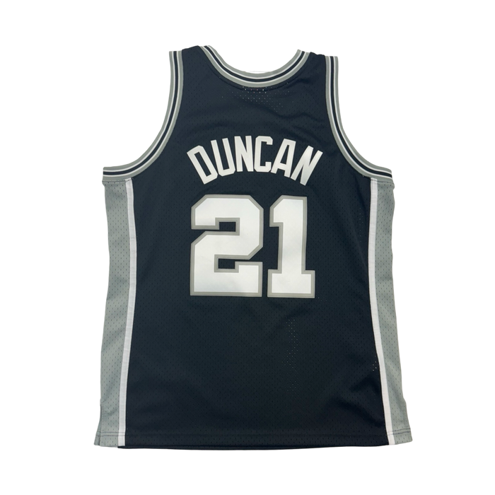 (L) Mitchell & Ness San Antonio Spurs Tim Duncan Jersey | Vitnage Clothing Store Canada