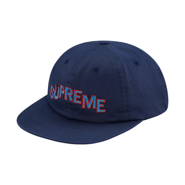 Supreme Stepped Arc 6-Panel Navy