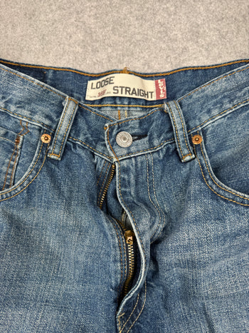 Levi's 569 Loose Straight Denim Shorts