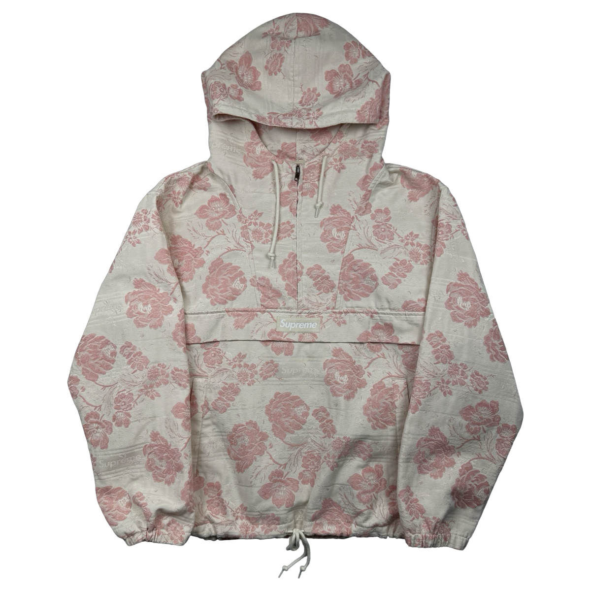 Supreme Floral Tapestry Anorak Pink (USED)