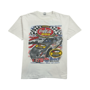 (L) Vintage '04 NEXTEL Nascar Tee White
