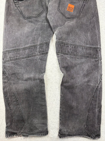 Marithé François Girbaud Panel Moto Cargo Denim Jeans (USED)