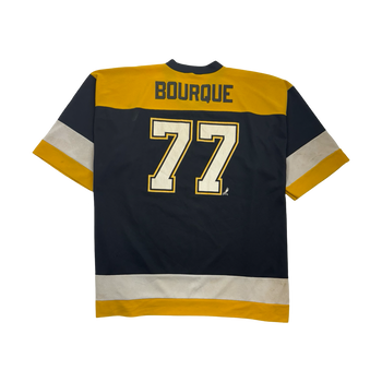 Vintage 90s NHL Boston Bruins Ray Bourque Hockey Jersey