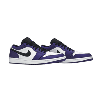 Air Jordan 1 Low Court Purple White