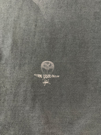 Vintage 90’s Liquid Blue Alien Tee Black