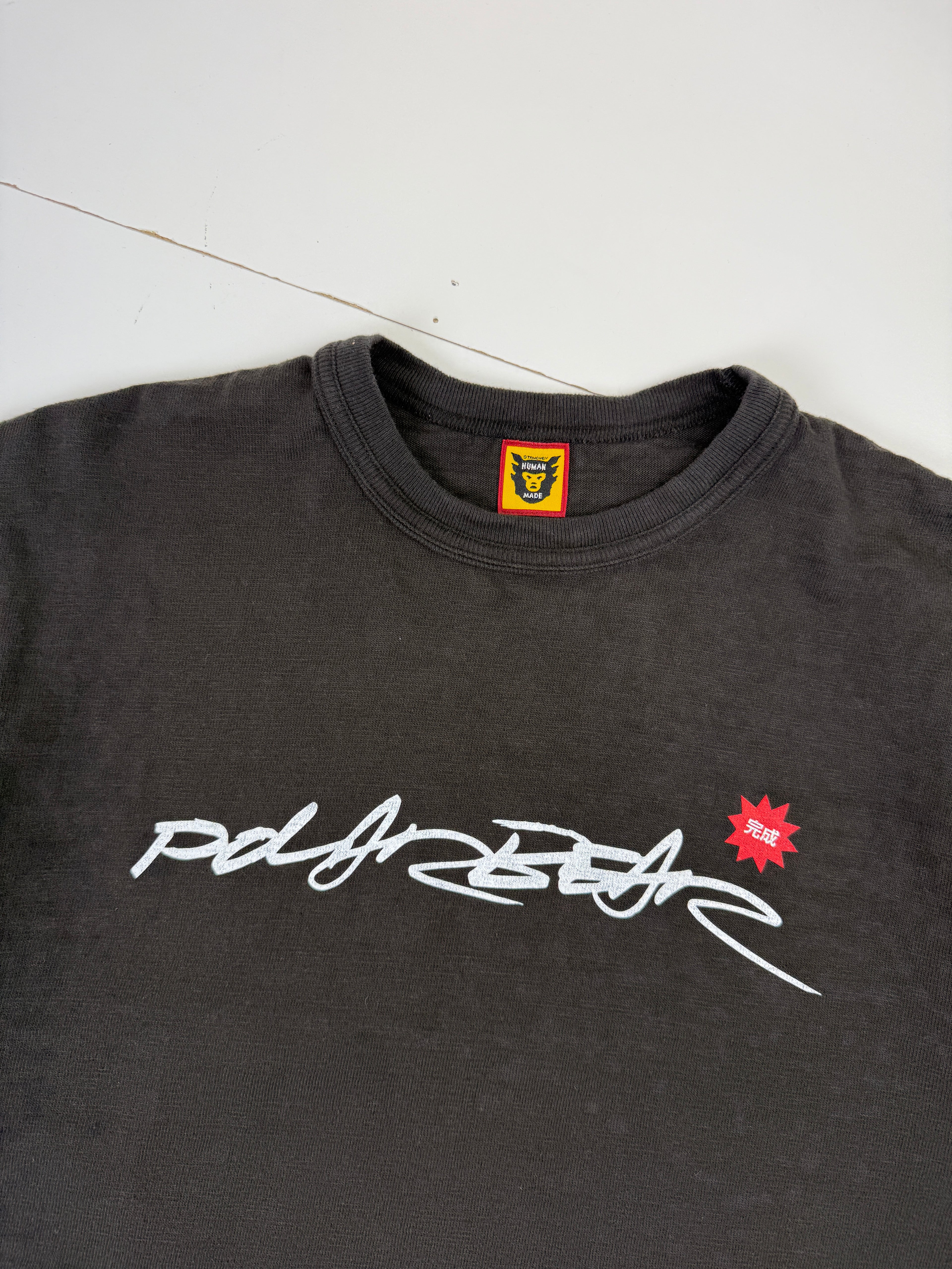 Human Made x Futura Polar Bear Tee Black (USED)