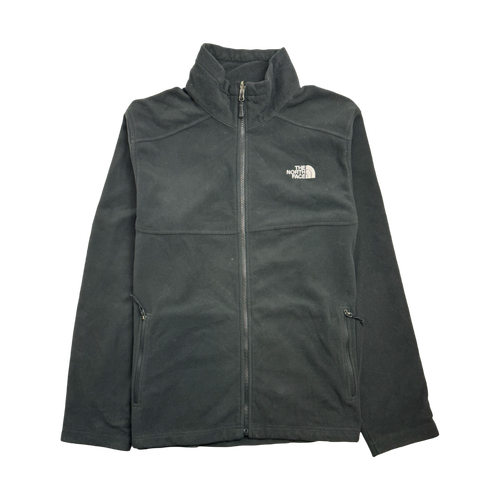 (L) The North Face Full-Zip Fleece Black | Vintage Clothing Store Canada