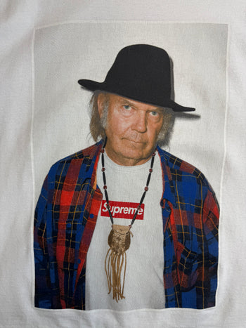Supreme Neil Young Tee White (USED)