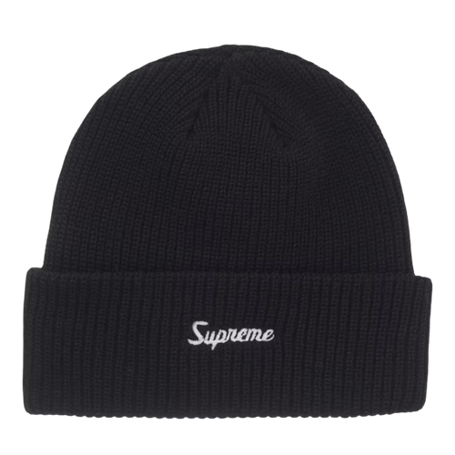 Supreme FW25 Loose Gauge Beanie Black | Vintage Clothing Store Canada