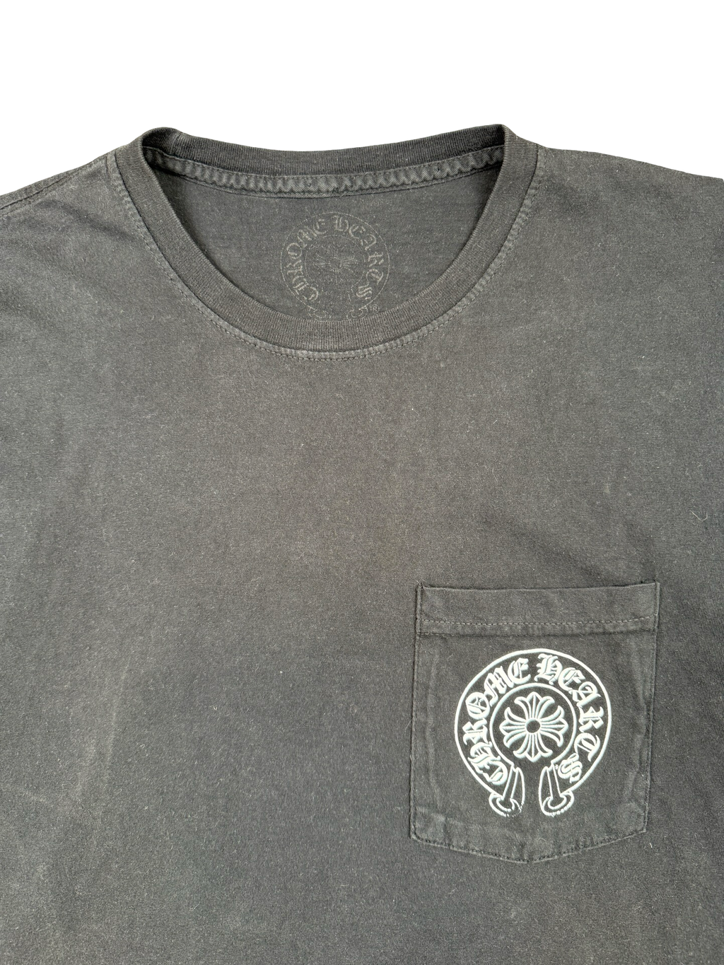 Chrome Hearts Los Angeles Horseshoe Pocket Tee Black