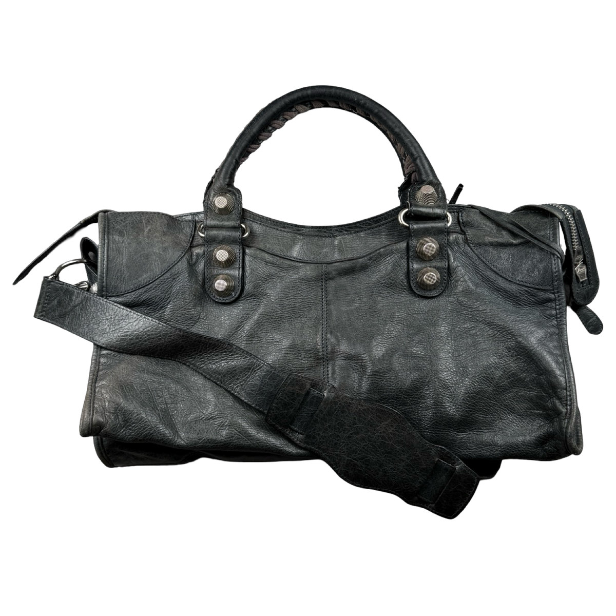 Balenciaga The Giant City Handbag Charcoal