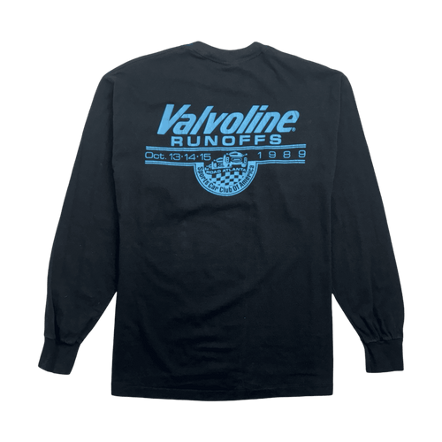 (L) Vintage '89 Road Atlanta Racing  L/S Tee Black | Vintage Clothing Store Canada