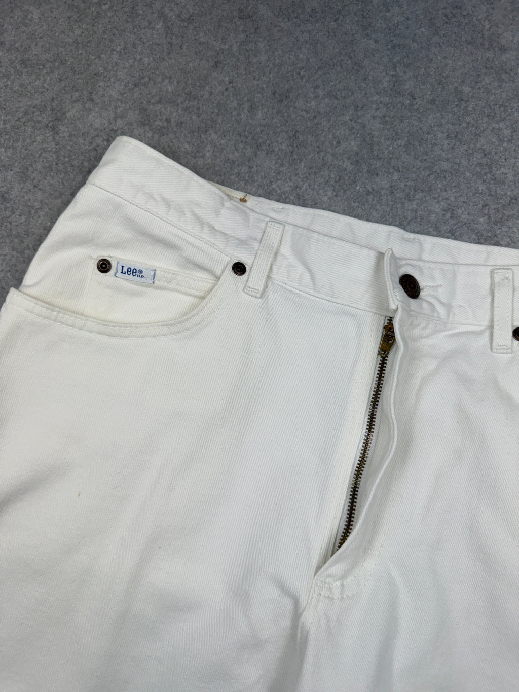Vintage Lee Shorts White